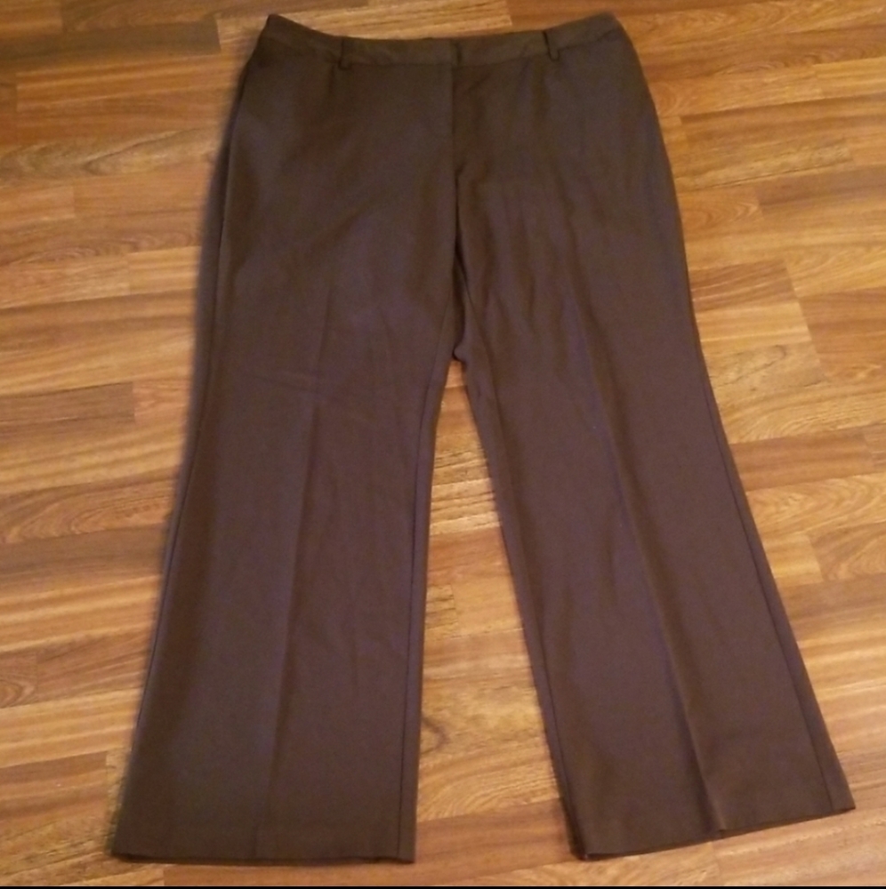 Lane Bryant Browns Trousers Sz. 18 long